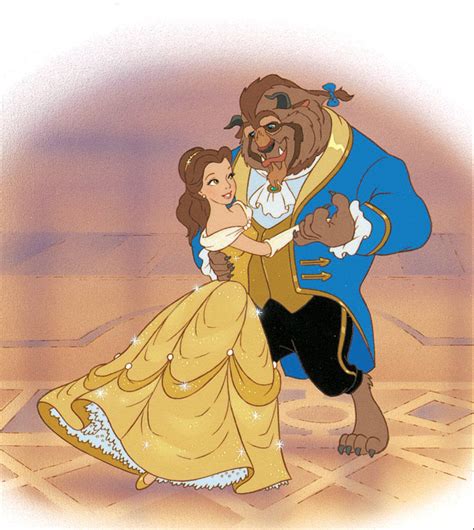 The Enigmatic Beauty: Belle's Iconic Yellow Dress in the Beast Ballroom